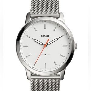 Fossil Minimalist - 44mm - Mesh Bracelet